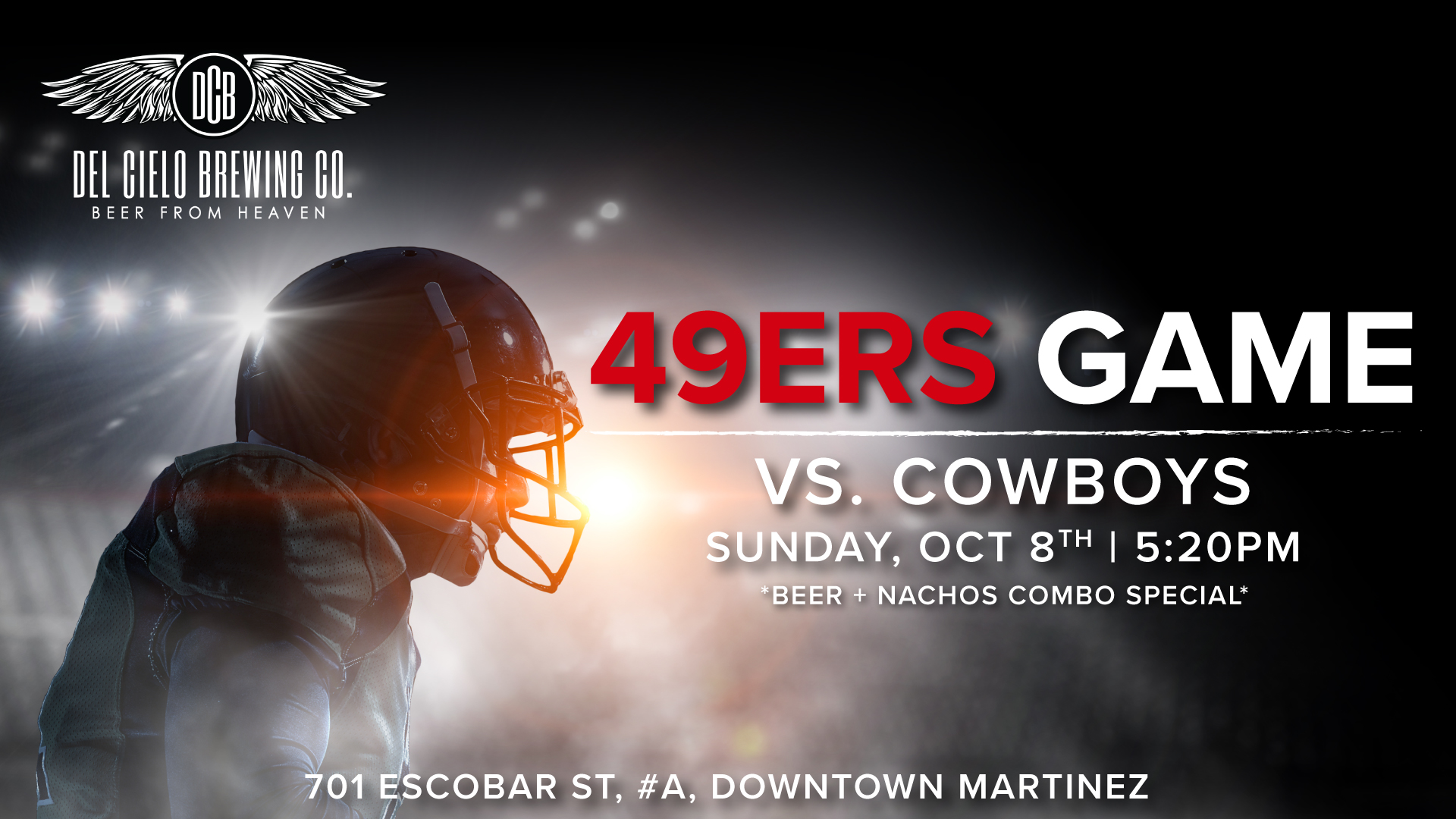 Any Given Sunday: Cowboys Vs 49ers October 8th Tickets, Sun, Oct 8, 2023 at  6:00 PM