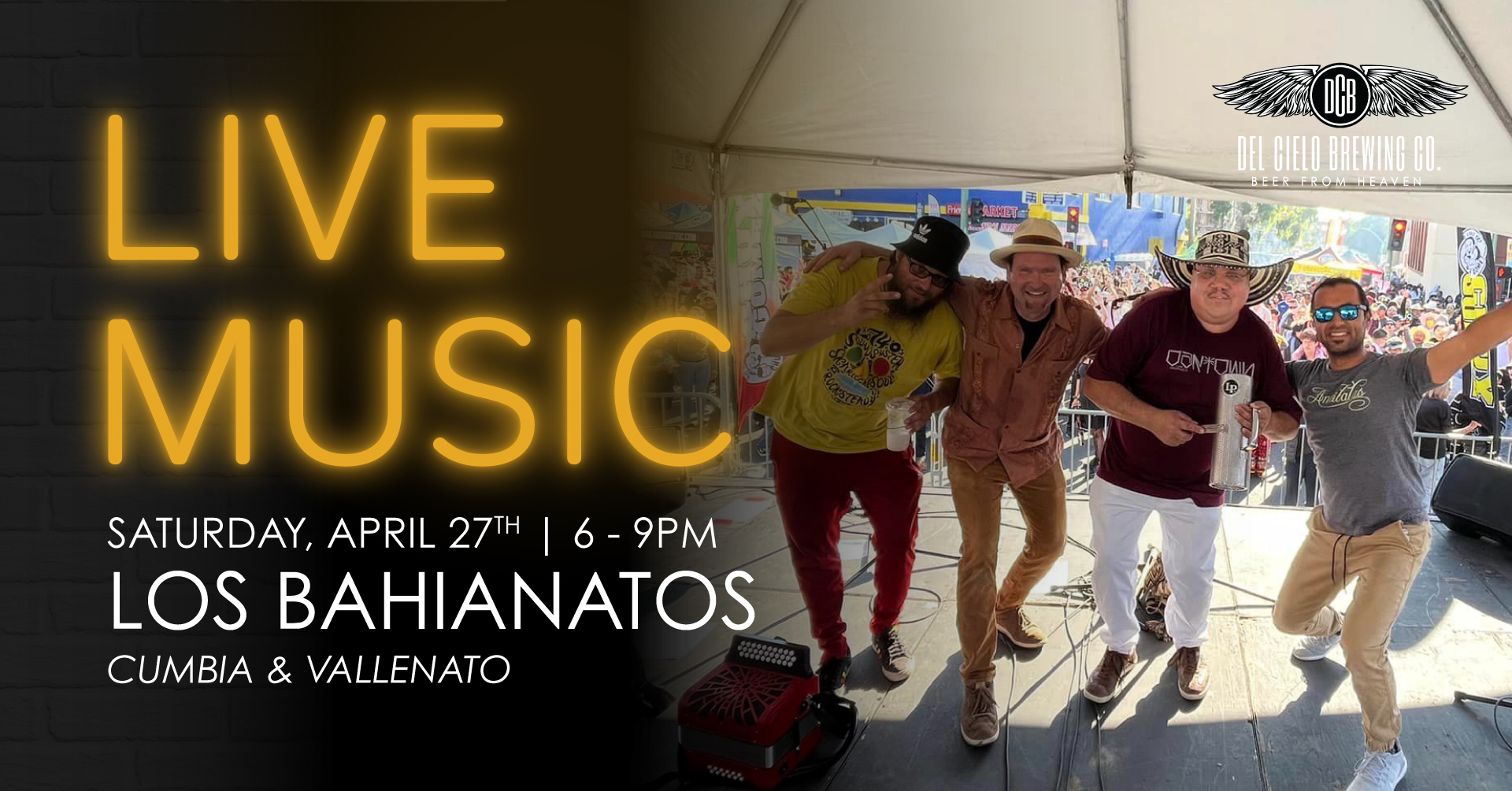 los bahianatos live music // cumbia & vallenato
