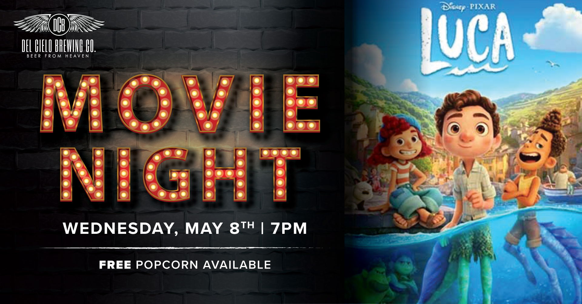 movie night ft pixar's luca