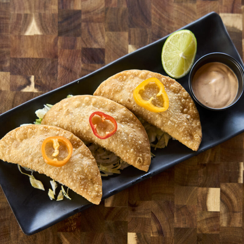 del cielo shrimp empanadas - food special