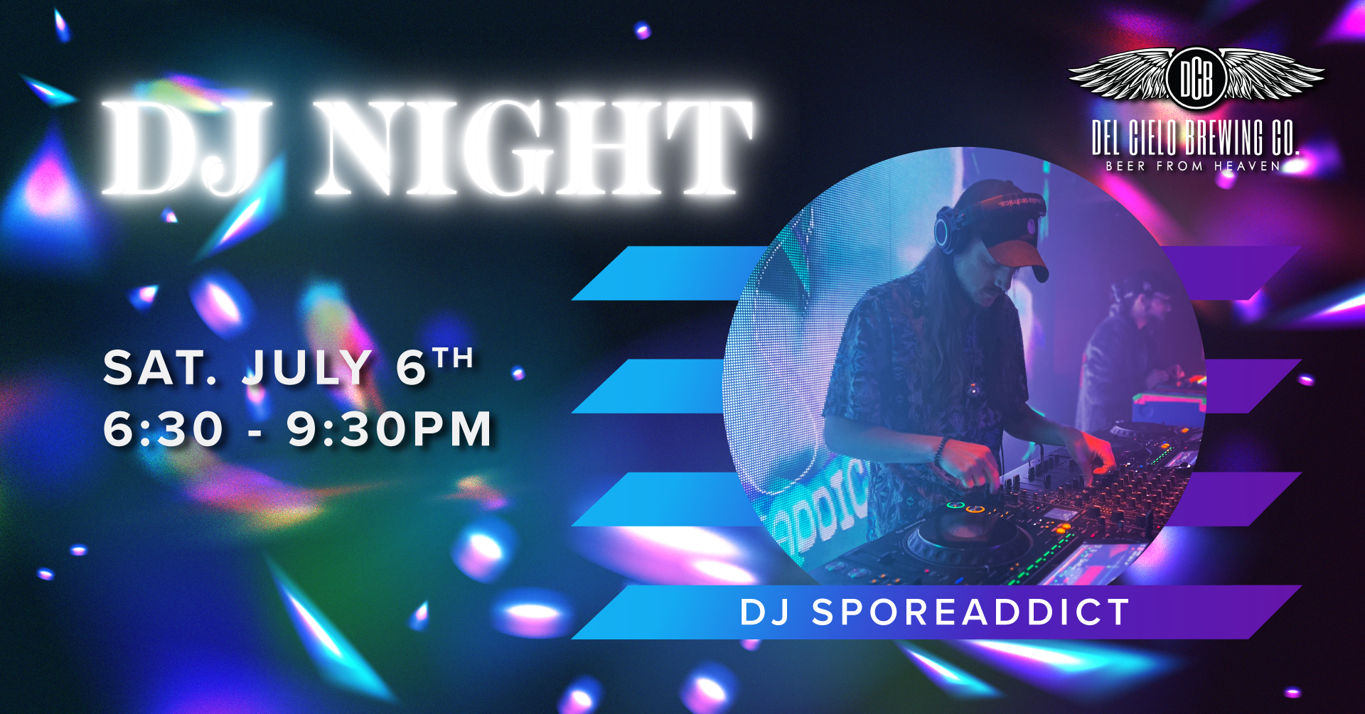 dj night july 6th with dj sporeaddict