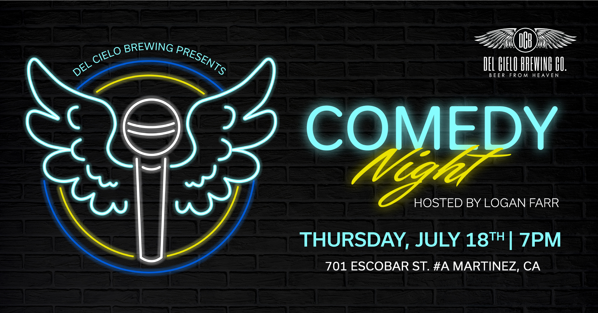 comedy night - july 18th 7PM