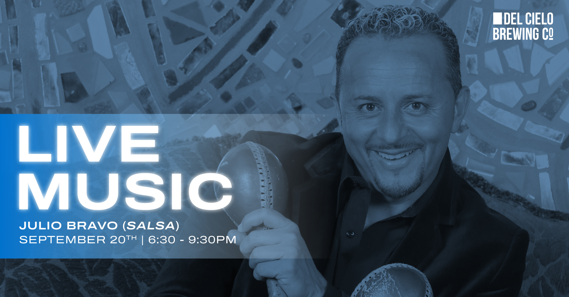 julio bravo salsa sept. 20th 6:30PM