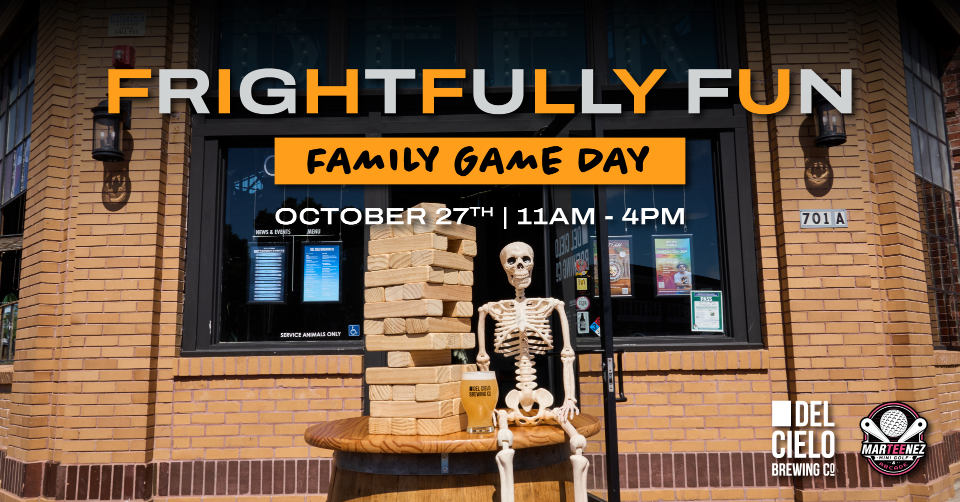 frightfully fun game day hosted by dcb and marteenez mini golf