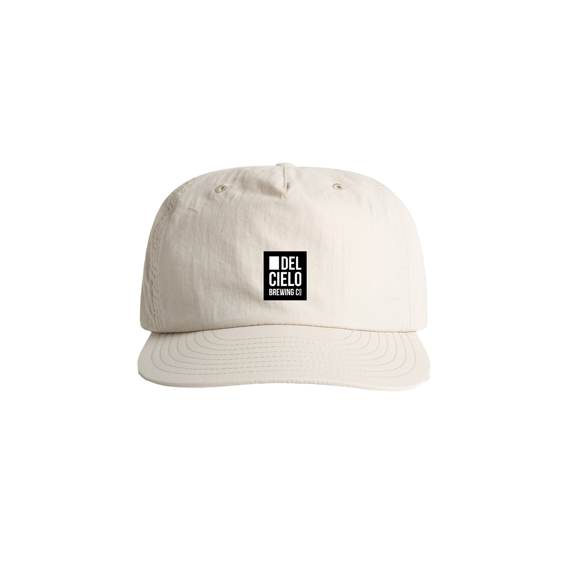 del cielo patch nylon cap