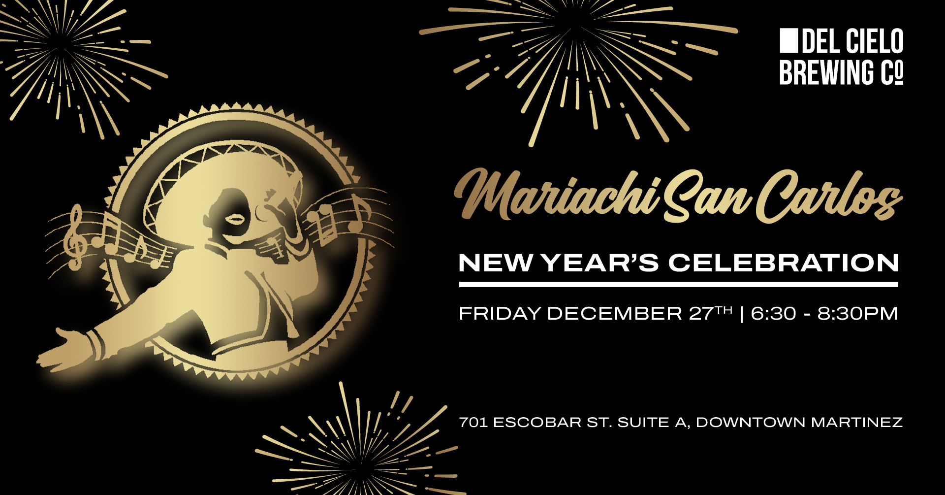 MARIACHI SAN CARLOS NYE CELEBRATION