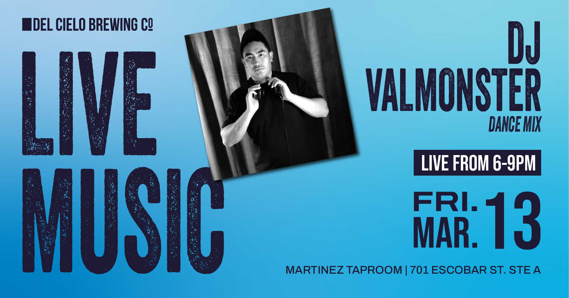 dj valmonster in MTZ on 3/13 at 6PM