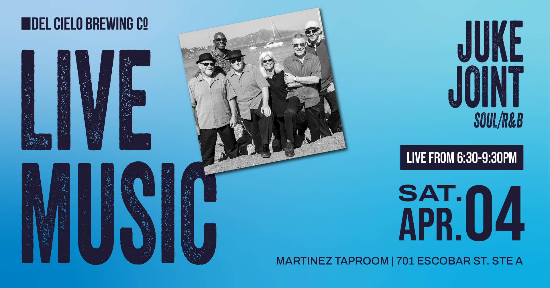 juke joint in mtz on 4/4 at 6:30pm
