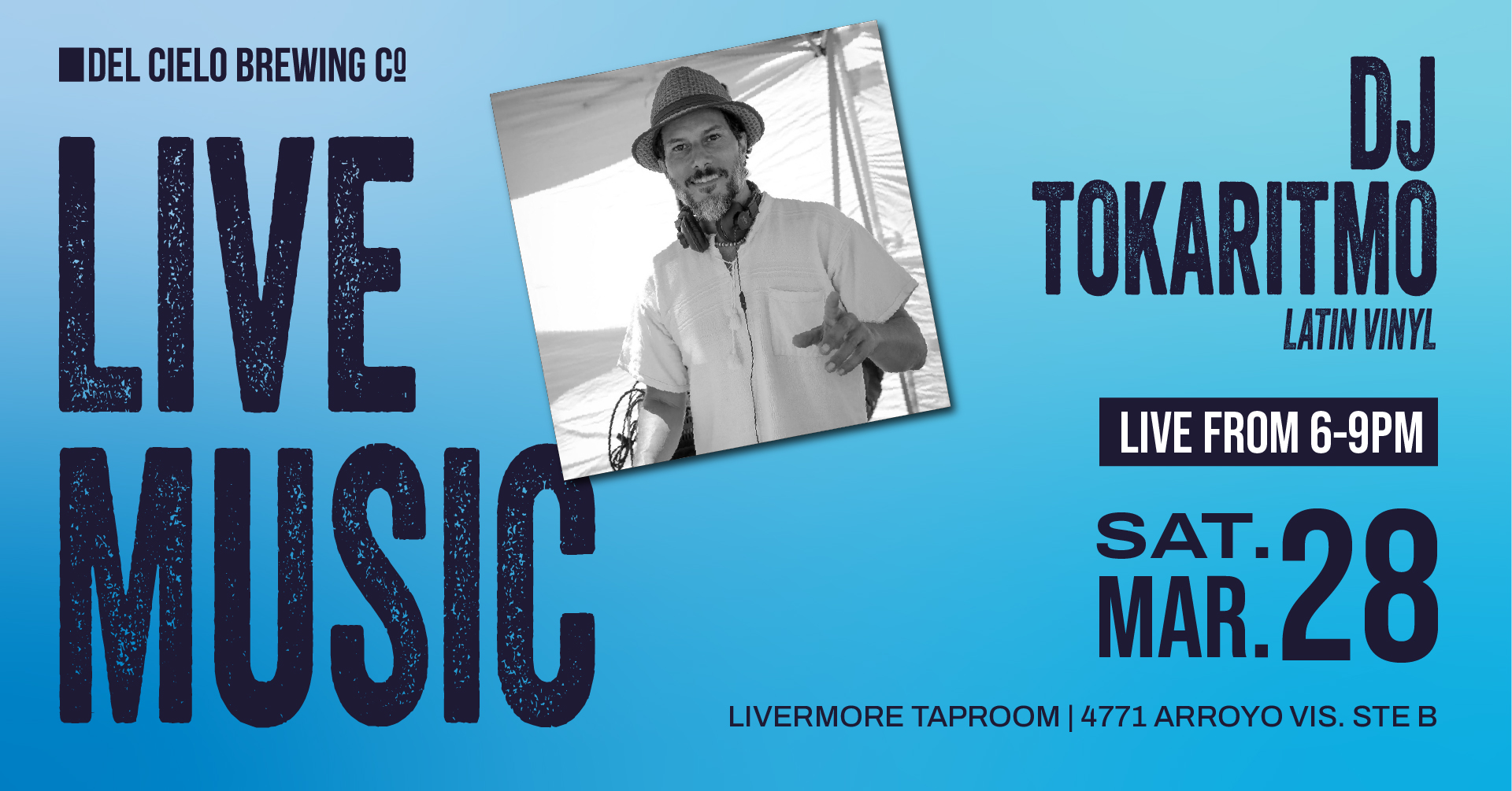 dj tokaritmo latin vinyl in LVM 3/28 at 6pm