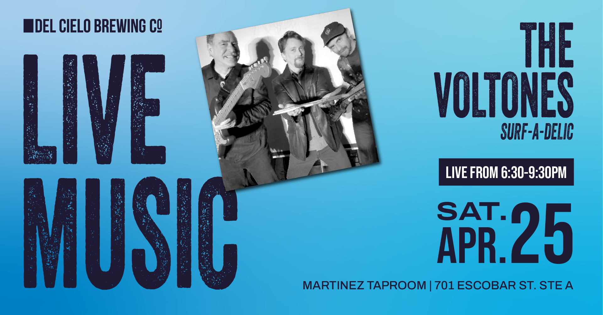 the voltones in mtz on 4/25 at 6:30pm