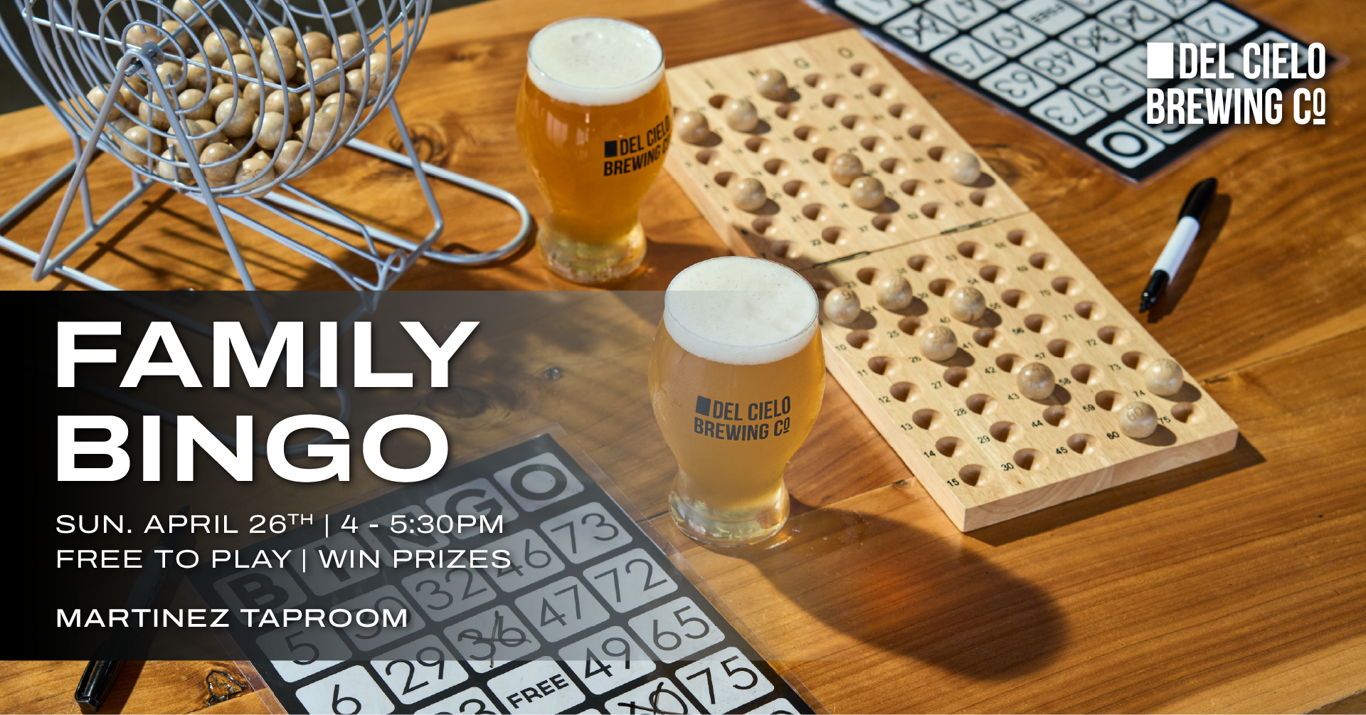family bingo in mtz on 4/26 at 4pm