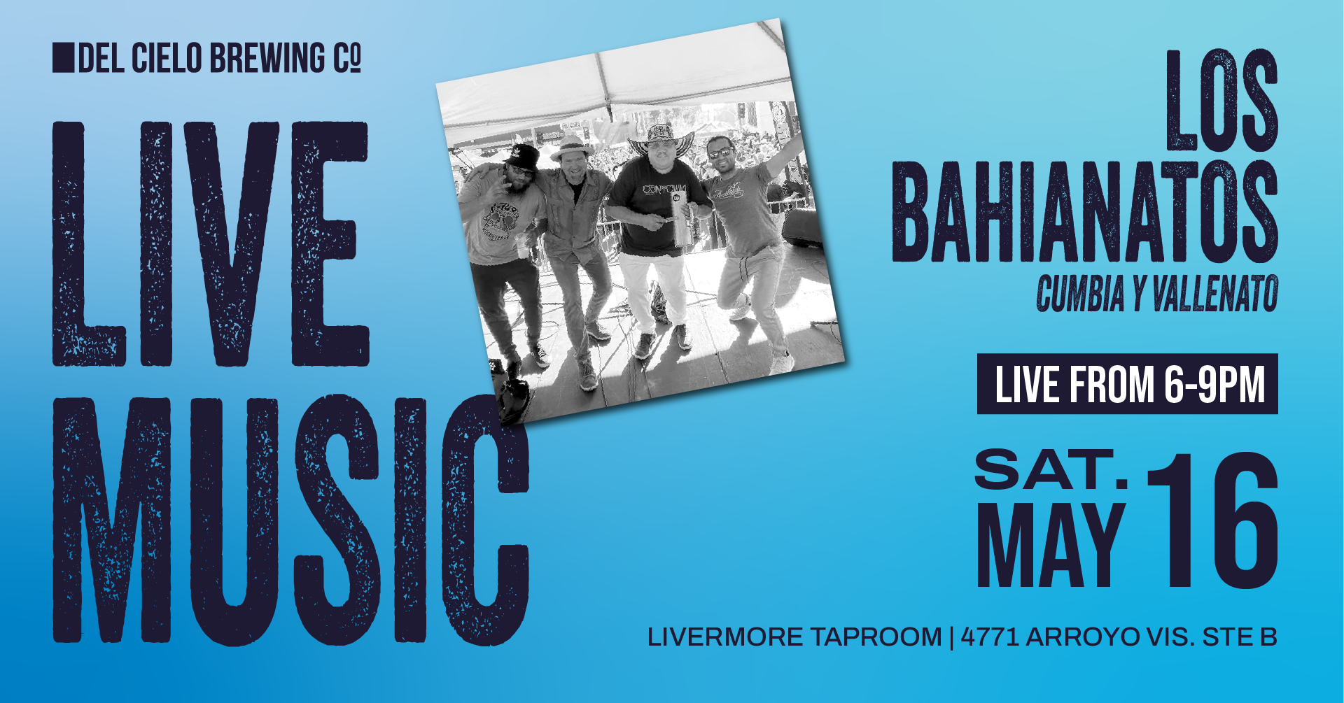 Los Bahianatos in LVM on May 16th at 6PM