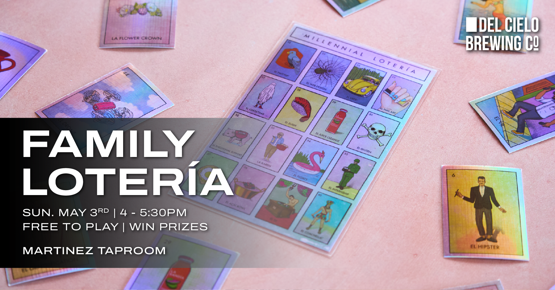 Family Loteria in MTZ on May 3rd at 4pm