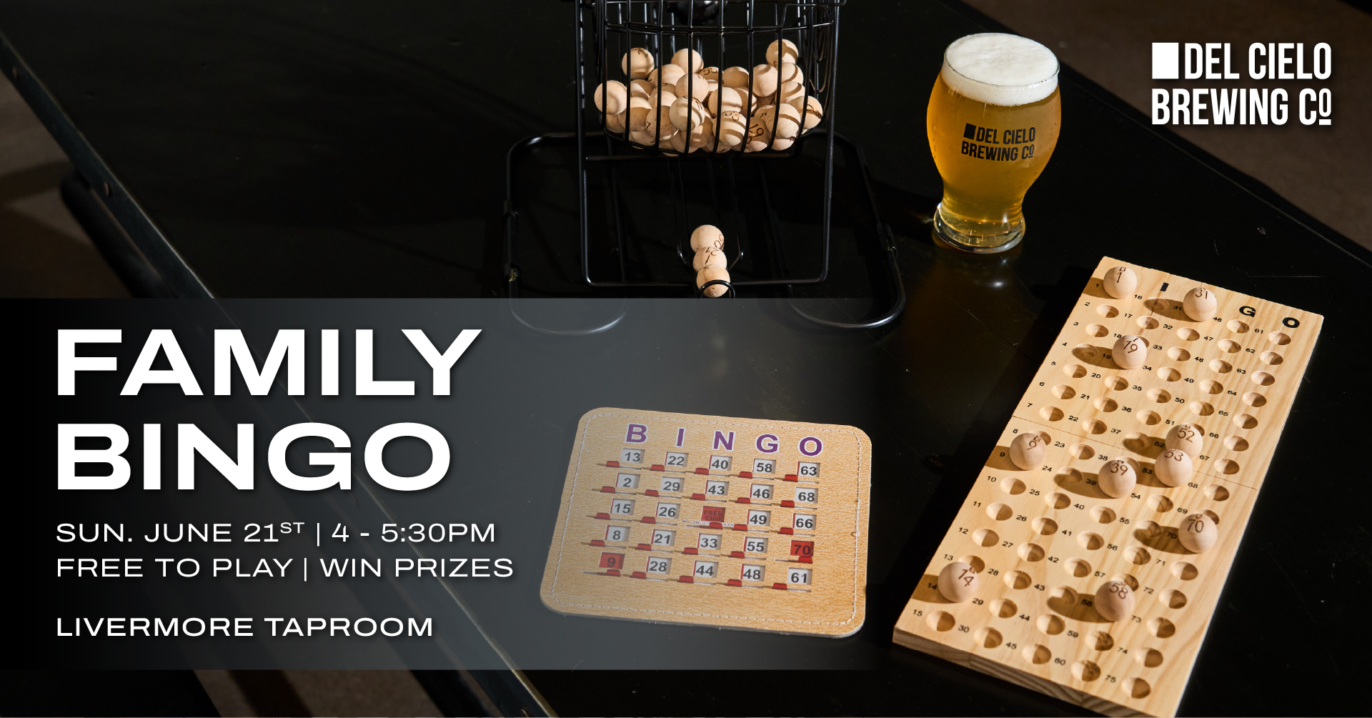 Family Bingo in LVM on June 21st at 4PM