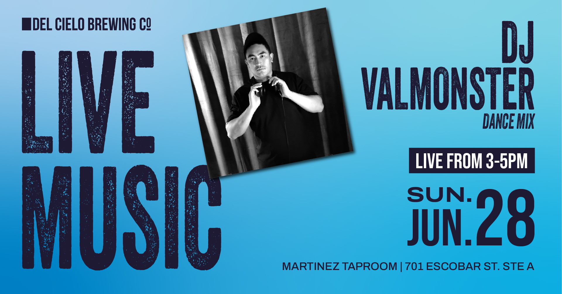 DJ Valmonster for Orale Fest on june 28th 3PM