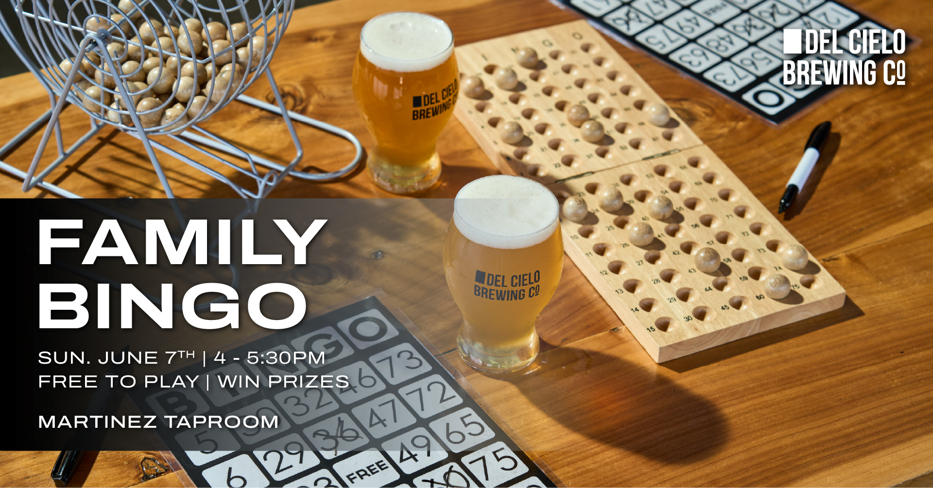 Family Bingo in MTZ on June 7th at 4PM