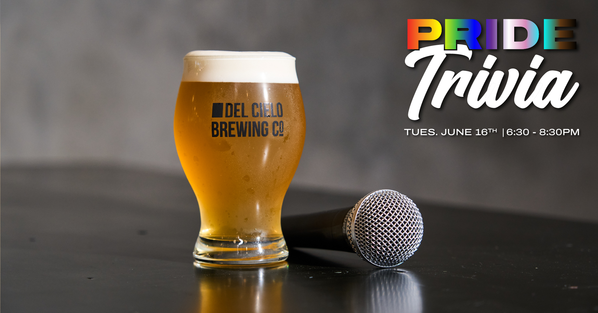 Pride Trivia in botn taprooms on tuesday june 16th at 6:30PM