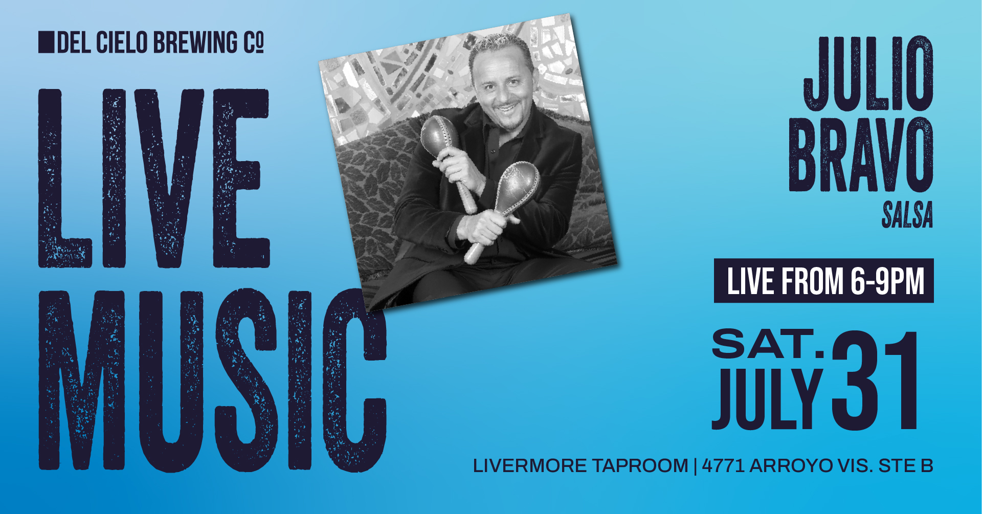 Julio bravo in LVM on 7/31 for LVM anniversary