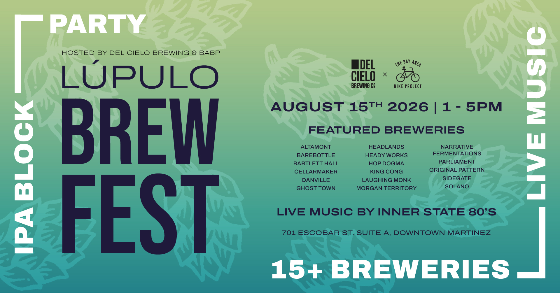 lupulo brew fest 2026 with 15+ breweries and live music
