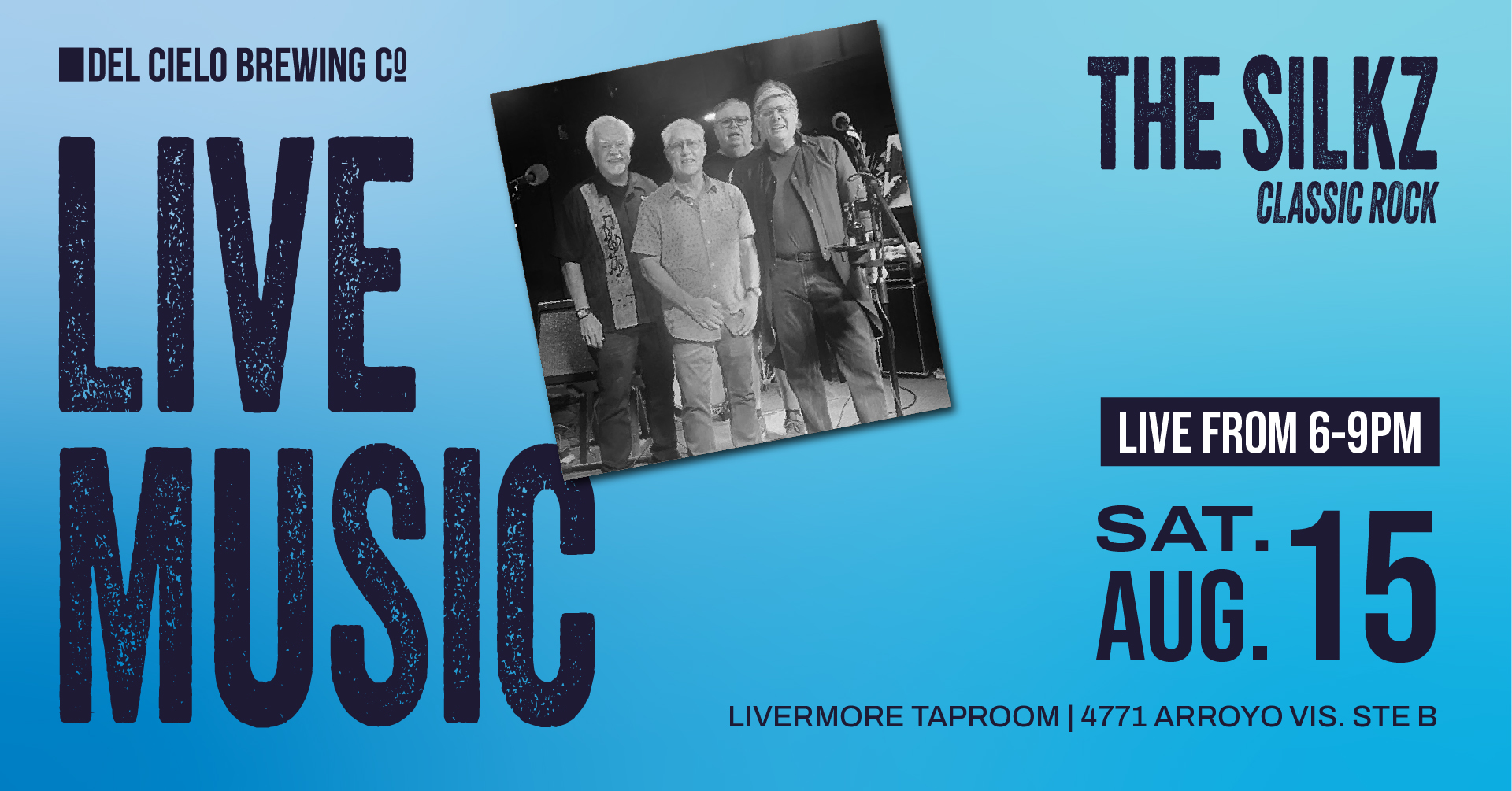 the silkz classic rock in LVM 8/15 6PM