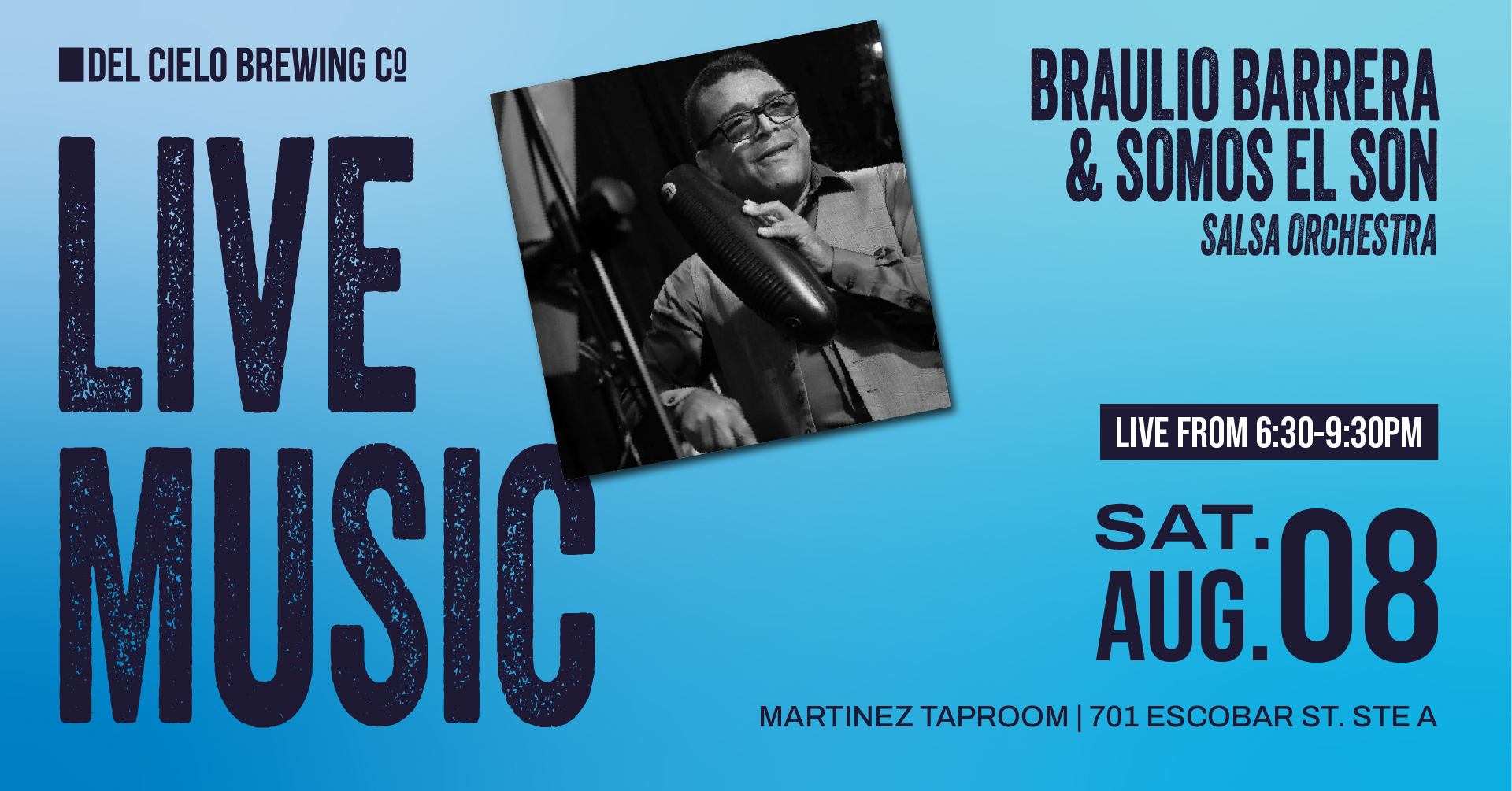 somos el son salsa orchestra in mta 8/8 6:30PM